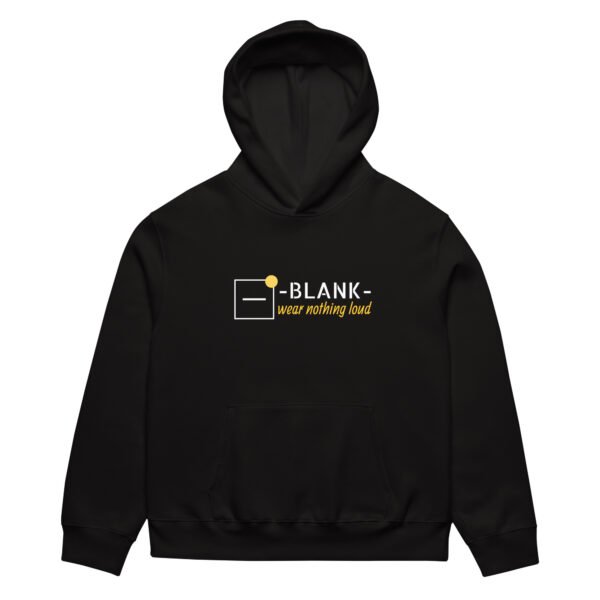 _blank() Heavyweight Hoodie | Oversized Streetwear by -BLANK-