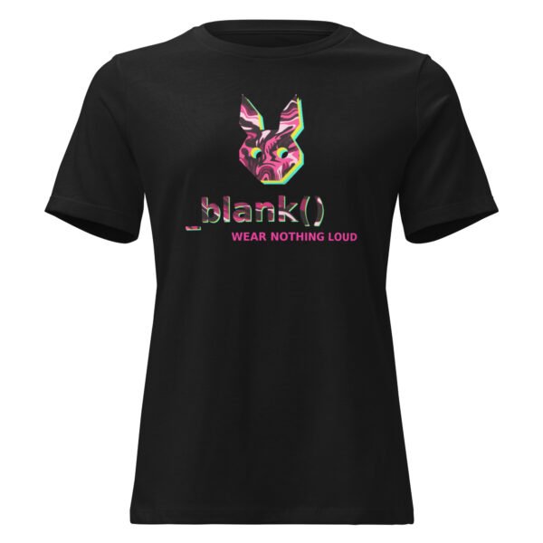 Pink Fox Glitch Tee | Statement Graphic Shirt by -BLANK-