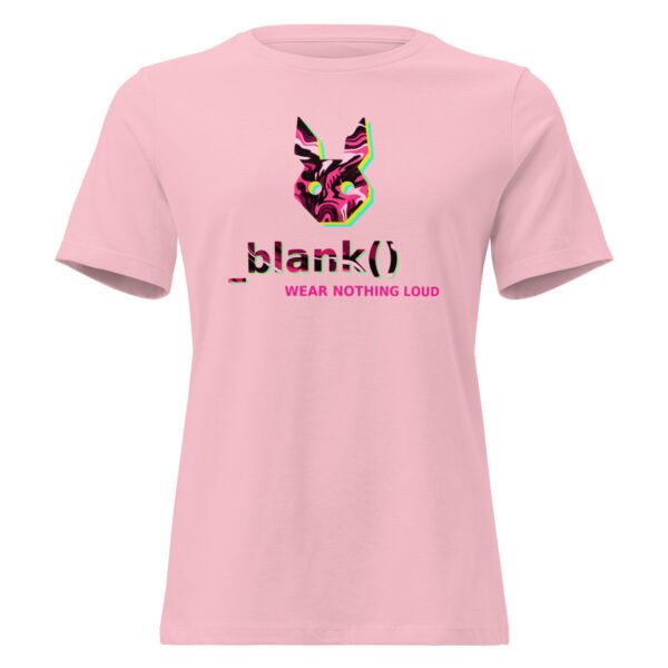 Pink Fox Glitch Tee | Statement Graphic Shirt by -BLANK-