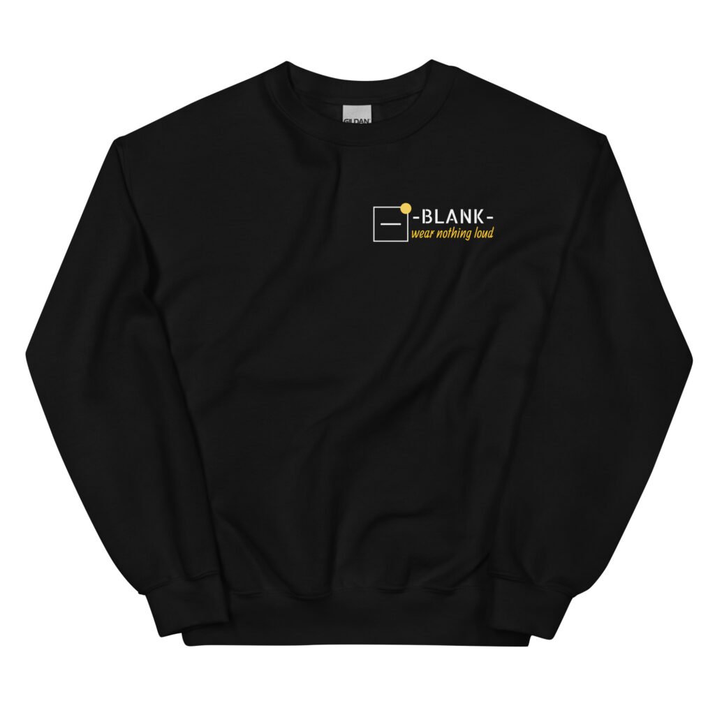 Words to Encourage Sweatshirt | Quiet Transmission by -BLANK-