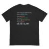 Unisex Words to Encourage Tee | Code Message Layer by -BLANK-