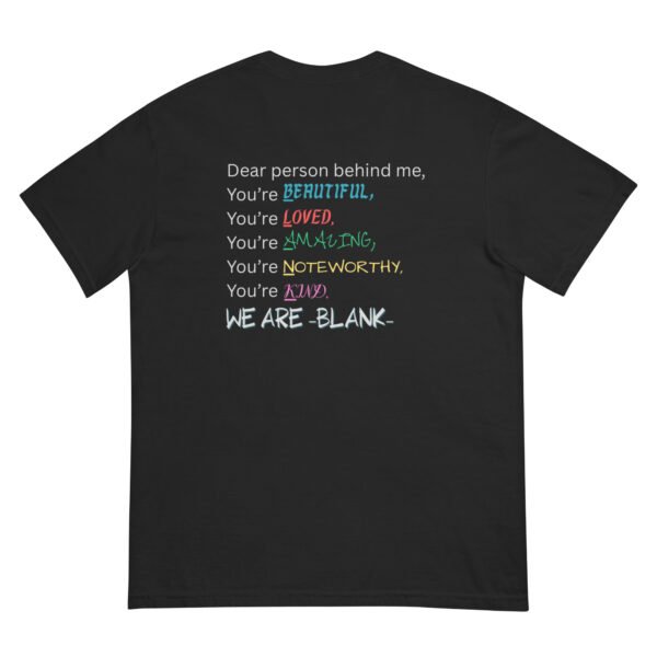 Unisex Words to Encourage Tee | Code Message Layer by -BLANK-
