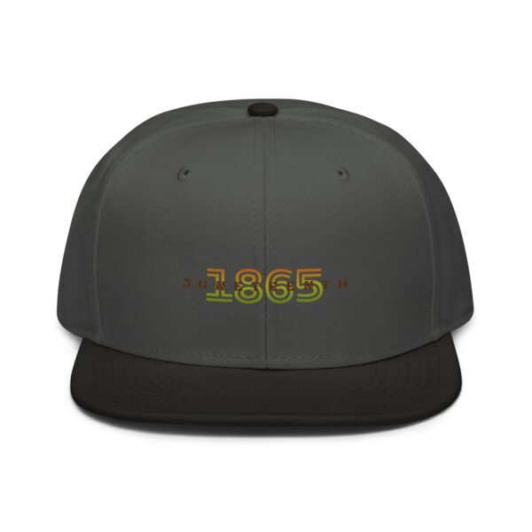 -BLNK- "Juneteenth 1865" Snapback Hat
