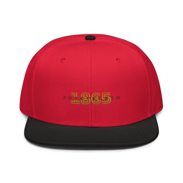 -BLNK- "Juneteenth 1865" Snapback Hat