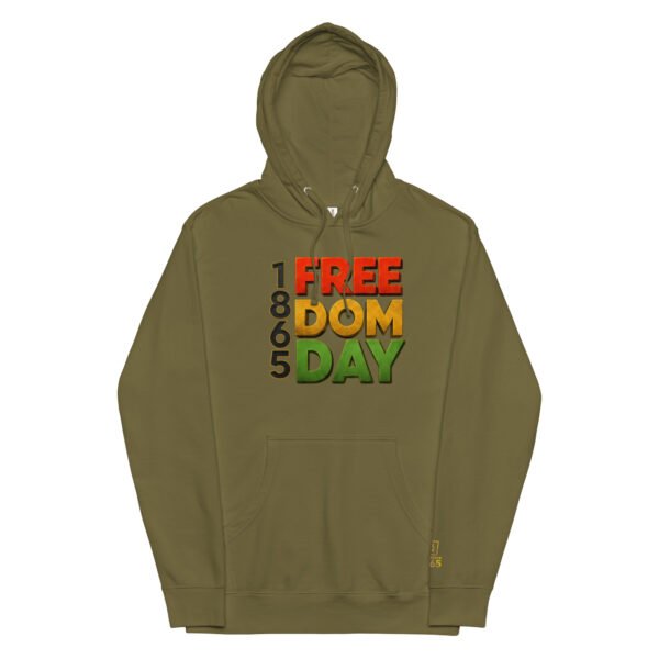 -Blnk- "1865 Freedom Day" Unisex midweight hoodie