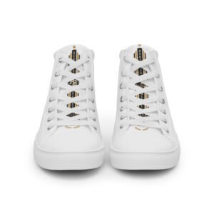 Men’s high top canvas shoes